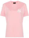 Etro T-shirt Con Ricamo In Rosa