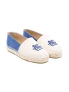 Etro Pegaso-motif Espadrilles In Neutrals
