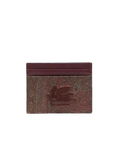 ETRO ETRO PATTERNED-JACQUARD WALLET