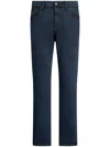 Etro Belt-loop Jeans In 蓝色