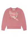 Etro Cotton Printed Sweatshirt In Rosa