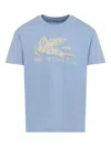 Etro Cotton T-shirt With Logo Print