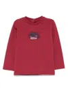 Etro Pegaso-motif T-shirt In Red