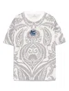 Etro Pegaso-motif T-shirt In White