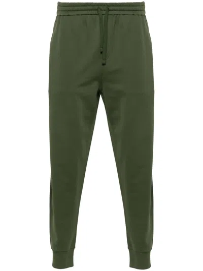 Etro Tapered Green Activewear Trousers With Elastic Waistband