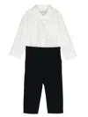 Etro Pegaso-motif Trousers Set In White