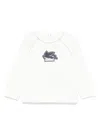 Etro Sweatshirt Mit Pegaso-patch In Weiss