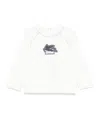 Etro Pegaso-patch Sweatshirt In White