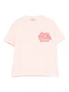 Etro Pegaso-patch T-shirt In Pink