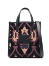 Etro Pegaso-patch Tote Bag In Blue