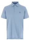 Etro Light Blue Pegaso Polo Shirt