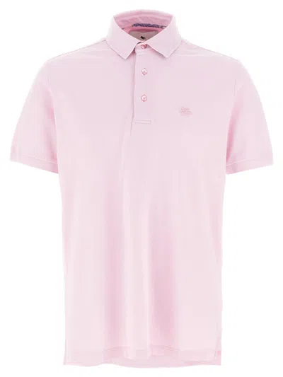 Etro Pegaso Polo In Pink