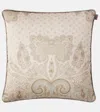 Etro Pegaso Printed Cotton Cushion In Sand