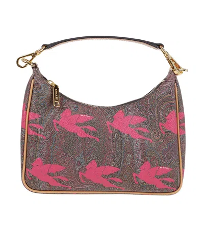 Etro Pegaso Shoulder Bag In Multicolor