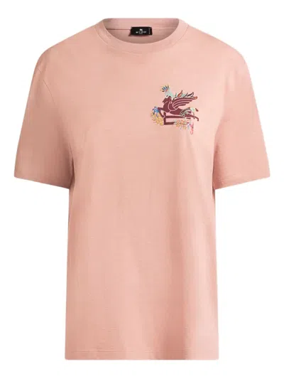 ETRO PEGASO-MOTIF T-SHIRT