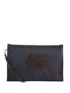 Etro Pegaso Wallet In Blau
