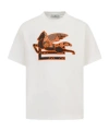 Etro Pegaso-embroidered T-shirt In White
