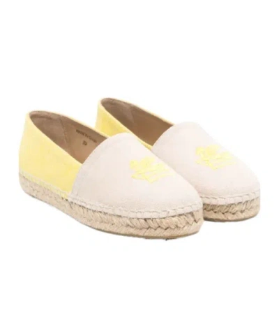 Etro Kids' Pegaso-motif Espadrilles In Neutral