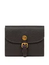Etro Pegasus-embellished Buckle Wallet In Black