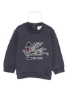 Etro Pegasus-embroidered Sweatshirt In Blue