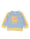 Etro Pegasus-intarsia Sweater In Multi