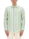 Etro Men's Pegasus Shirt In Green