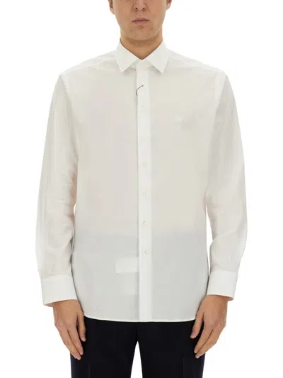 Etro Pegasus Logo Shirt In White