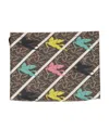 Etro Pegasus-print Clutch Bag In Multicolor