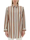 Etro Camicia Pegaso A Righe In Multi