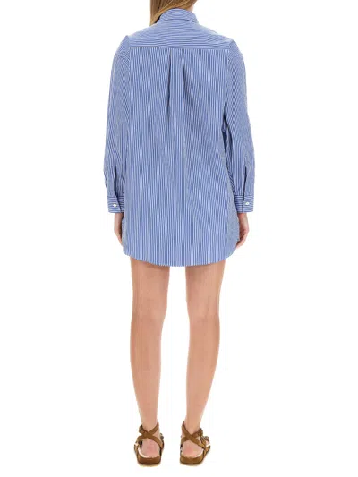 Etro Pegasus Shirt In Blue