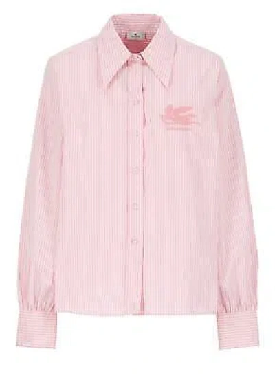 Pre-owned Etro Pegasus Shirt In Pink