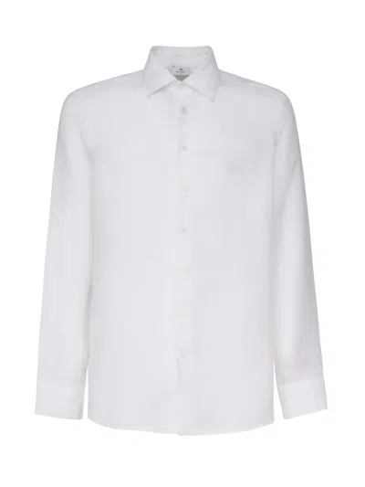 Etro Pegasus Shirt In White