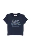 Etro Pegasus T-shirt In Black