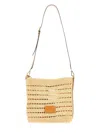 Etro Men's Perforated Raffia Shoulder Bag