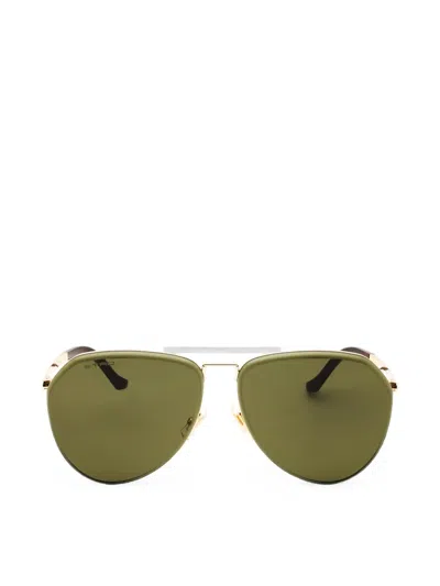 Etro Pilot-frame Sunglasses In Green