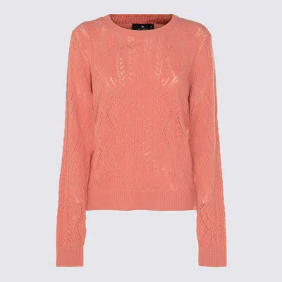Etro Pink Cotton Knitwear