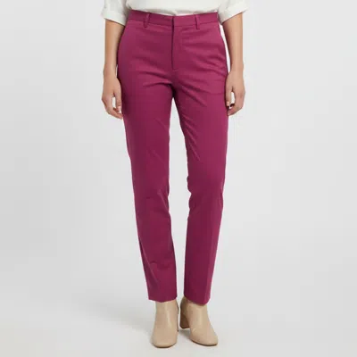 Pre-owned Etro Pink Cotton Straight Fit Trousers L
