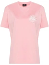 Etro T-shirt Con Ricamo In Pink