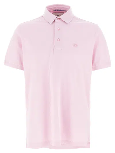 ETRO PINK POLO SHIRT