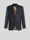 ETRO PINSTRIPED WOOL BLAZER