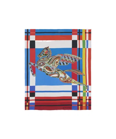 Etro Plaid 155x190 In Multicolor