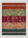 Etro , Plaid Aus Wolle Mit Wappen- Und Pferde-motiv, Multicolor In Multi