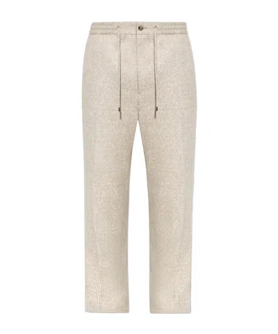 ETRO ETRO PLAID DRAWSTRING PANTS