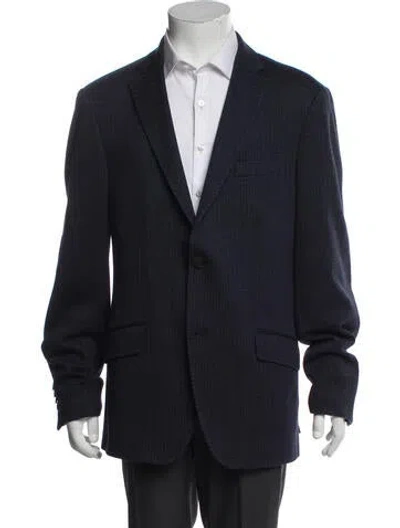 Pre-owned Etro Plaid Print Two-piece Blazer In Blue
