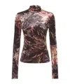 Etro Plain Jersey Turtleneck T-shirt