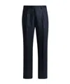 Etro Pleated Casual Pants In Black