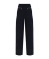 Etro Pleated Front Casual Pants In Black
