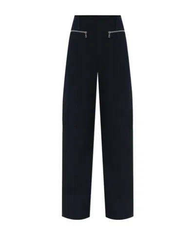 Etro Pleated Front Casual Pants In Black