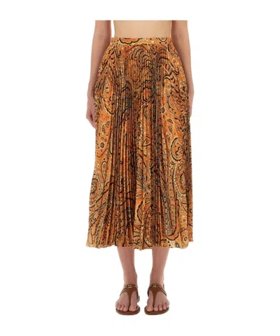 ETRO PLEATED SKIRT