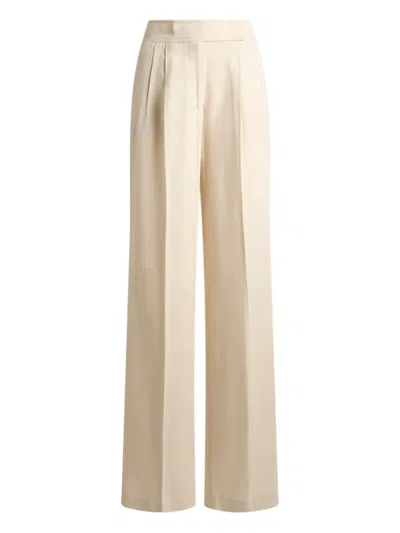 Etro Pleated Trousers In Neutral
